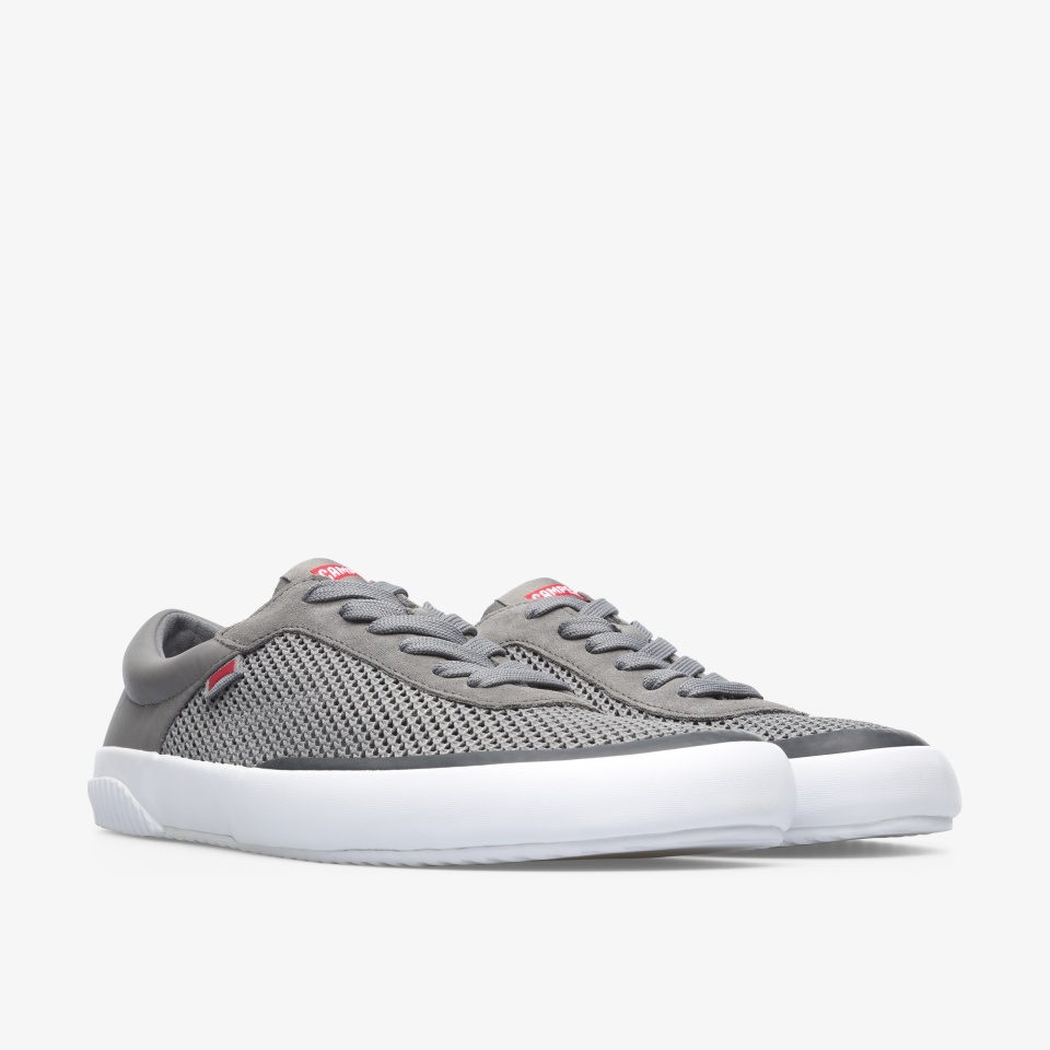 Tenis Camper Peu Rambla Hombre - Gris | Camper Online + 1950DKGWQ